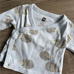 Tea Collection Hedgehog Wrap Tee